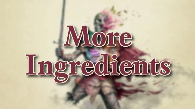 Больше ингредиентов addon