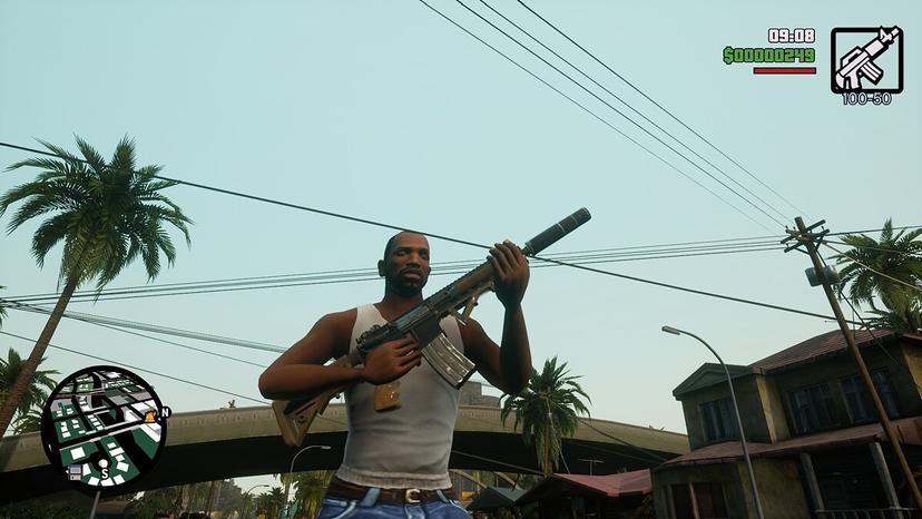 Realistic animations GTA DE addon