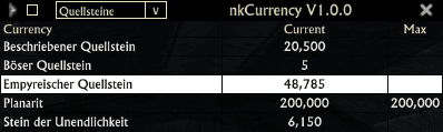 nkCurrency Addon addon