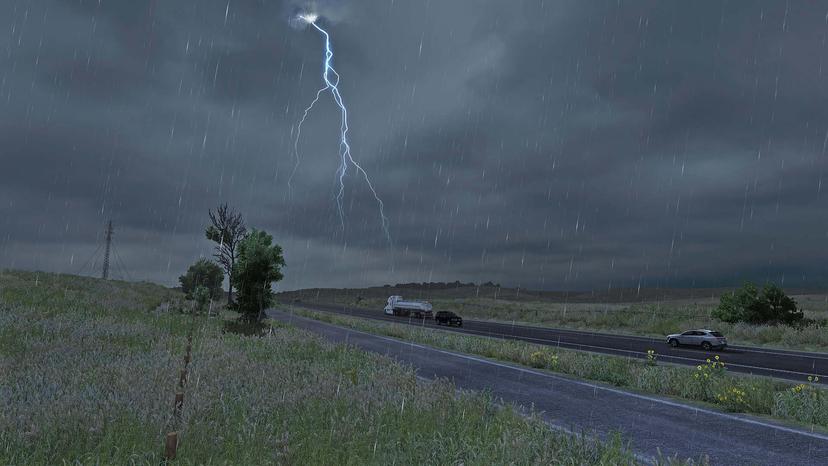 Realistic weather system mod addon