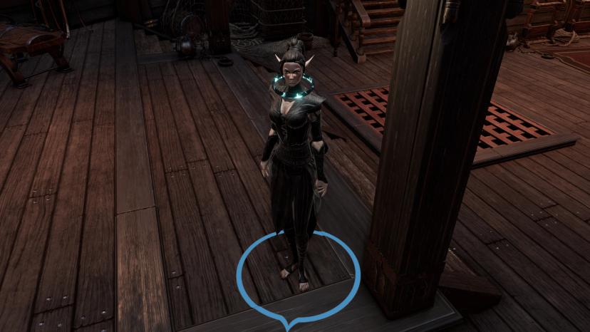 Sebilla Female Elf Finesse Armor Replacement DE addon