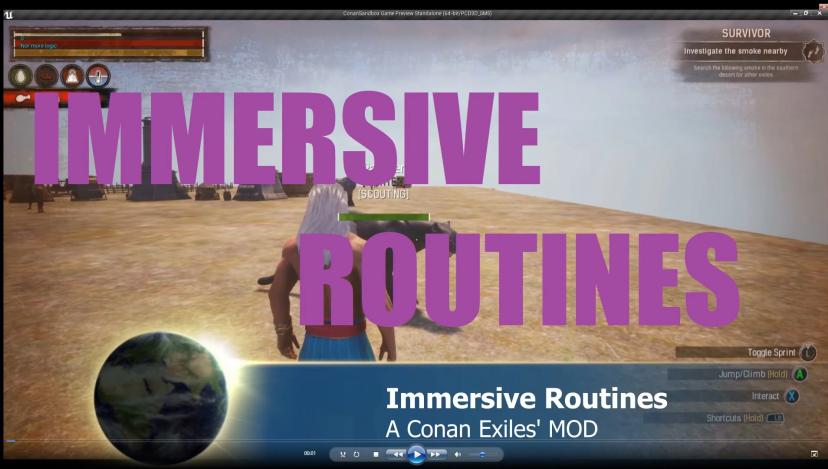 IMMERSIVE ROUTINES addon