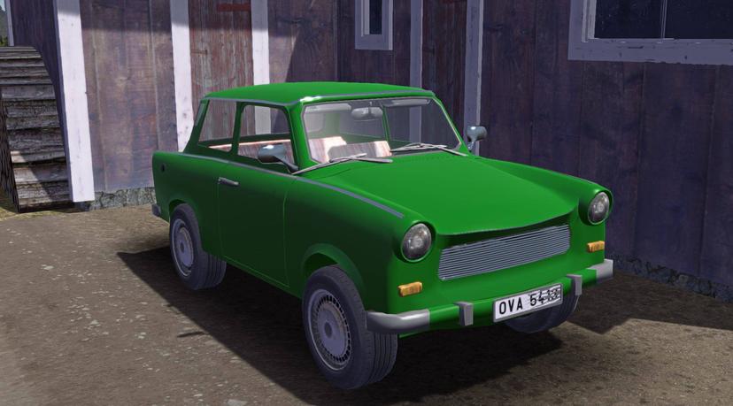 Novo carro dirigível Trabant 601 para minha modificação de carro de verão addon