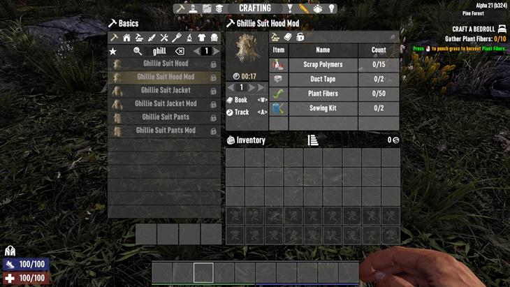 Моды костюма Гилли addon