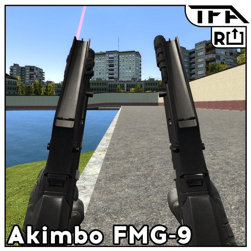 [TFA][AT] Akimbo FMG-9 addon