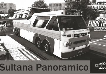 Mod Sultana Panoramico version 1.3 (v1.49.x) for American Truck Simulator addon