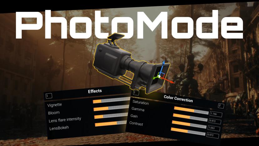 Photo Mode Mod addon
