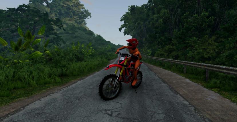 Motocross Bike mod addon
