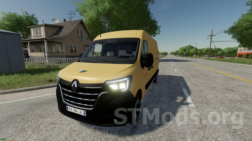 Renault Master IV - La Poste Mod addon