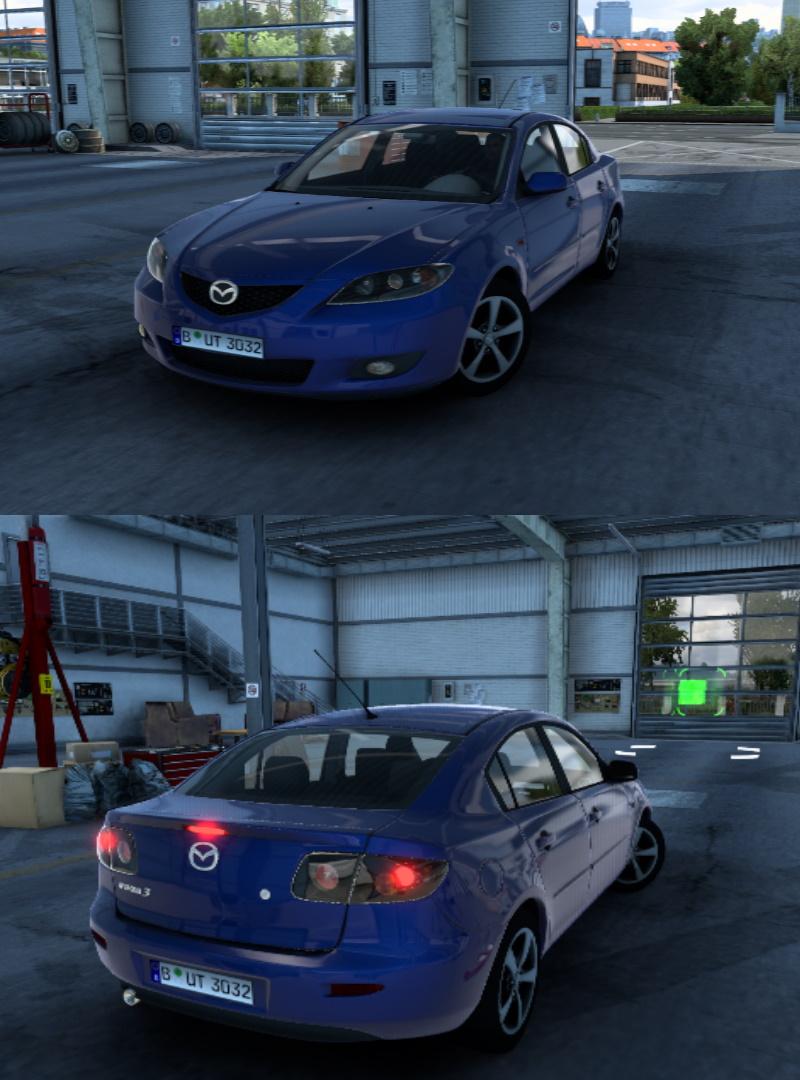 AUTO MAZDA 3 SEDAN 2005 1.0 addon