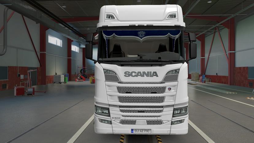 Curtains Scania addon