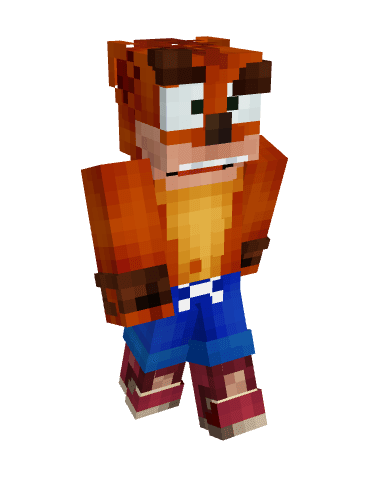 Crash Bandicoot Skin addon
