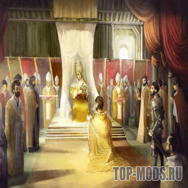Coronation of the king. addon