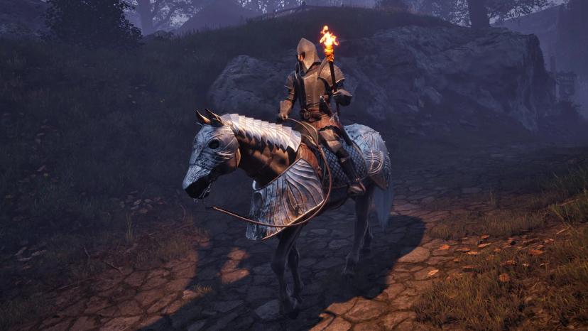 Armored Legion Horses addon