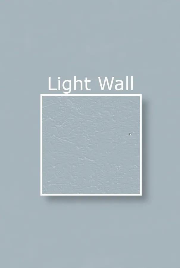 Light concrete wall addon