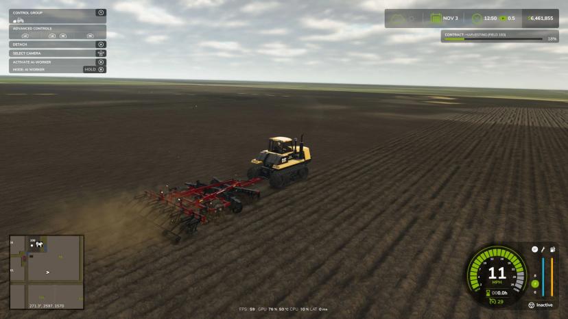 Case 870 Ripper addon
