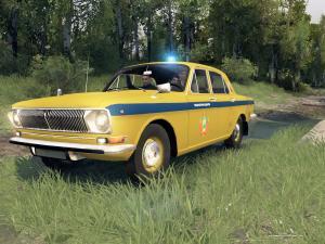 Auto Gaz-24 "Volga" USSR Police addon