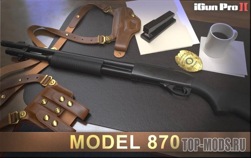 «M870 Shotgun» мод addon