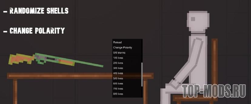 "Buckshot Roulette [Russian Roulette]" mod addon
