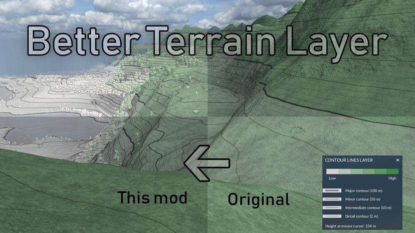 Improved relief layer addon