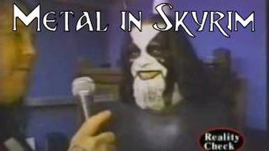 Skyrim Special Edition Metal Battle Music Mod addon