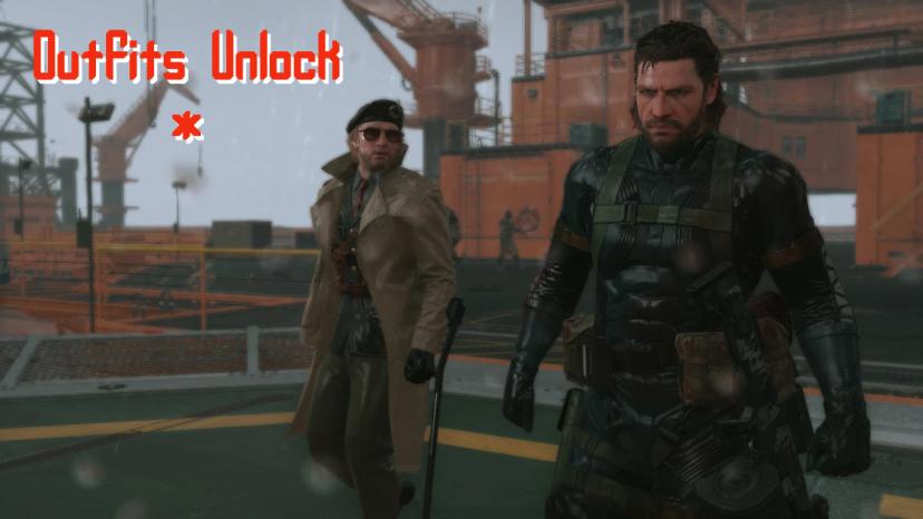 Unlocking equipment in MGSV addon