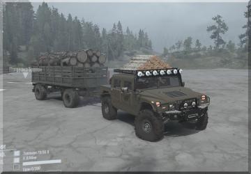 Hummer H1 version 240918 for Spintires: MudRunner (v18/05/21)/Mod addon