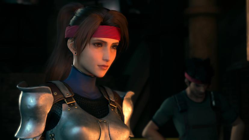 Sector 7 license plate music fix - including 80's style parachute scene - improved Uematsu track from FFVII remake addon