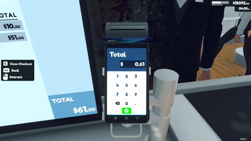 Entering fixed decimal places addon