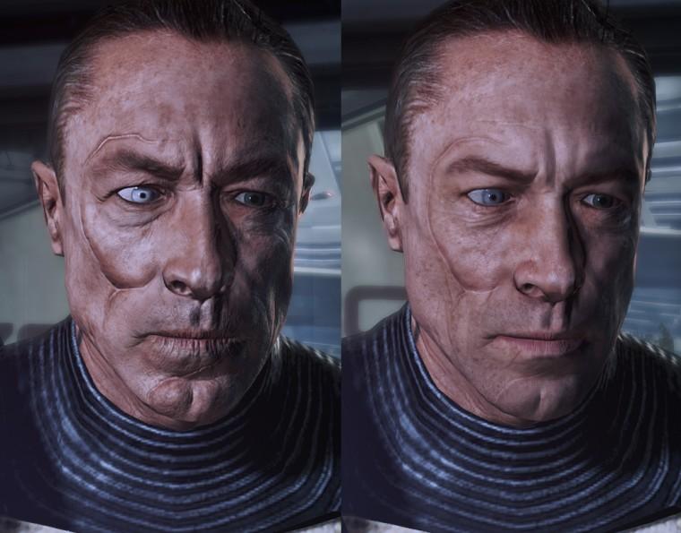 Mass Effect 3 "Customizing Zayd's skin color." addon
