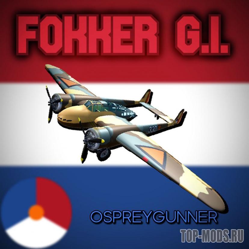 Mod "Fokker G.1." addon