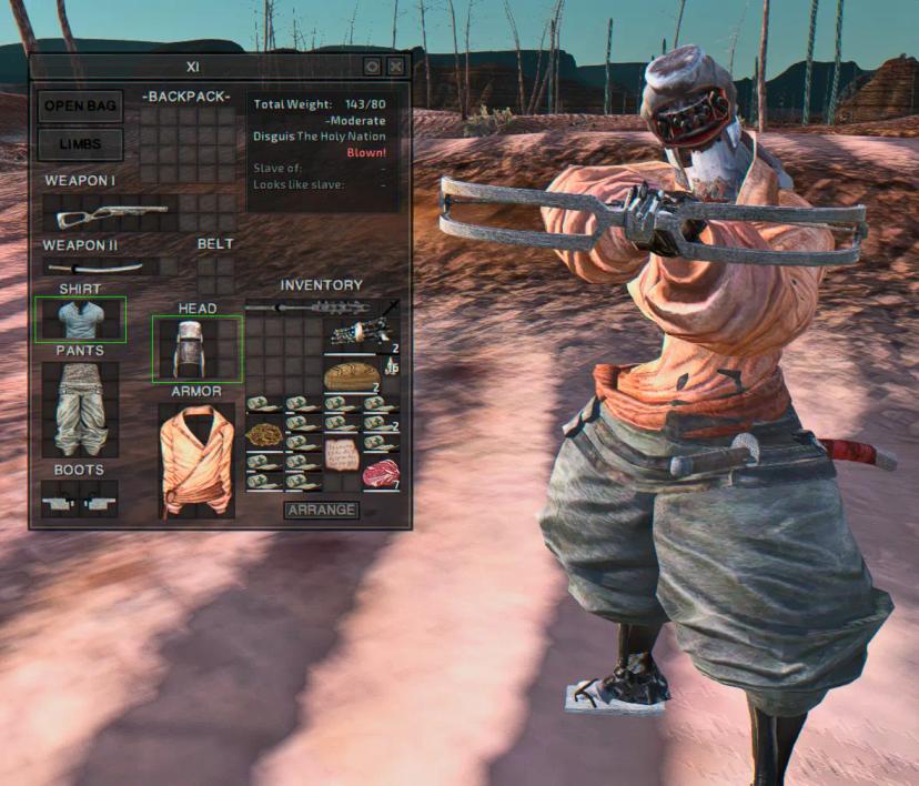 Lost Ones - Unlocking Armor Slots addon