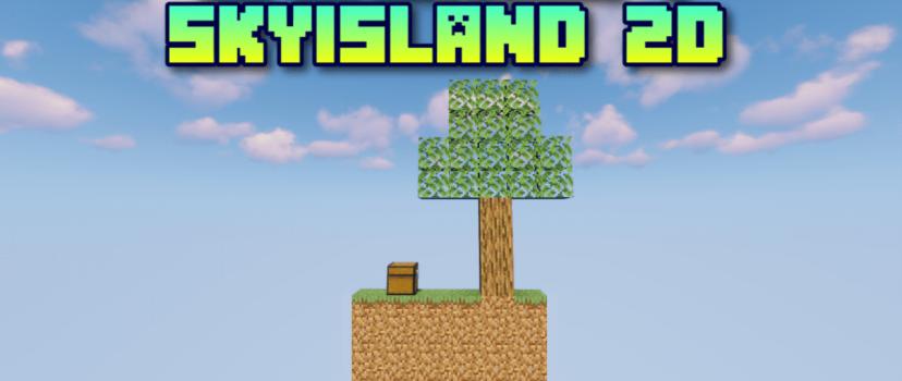 SkyIsland 2D | Карта для Майнкрафт addon