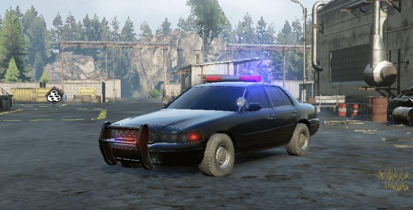Brick Cop Car Pack v1.0/Mod addon