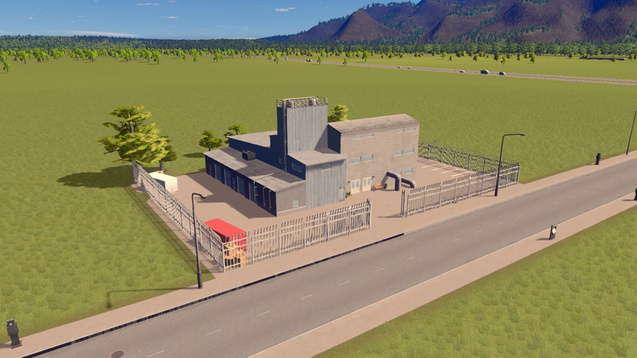 Large water pumping station addon