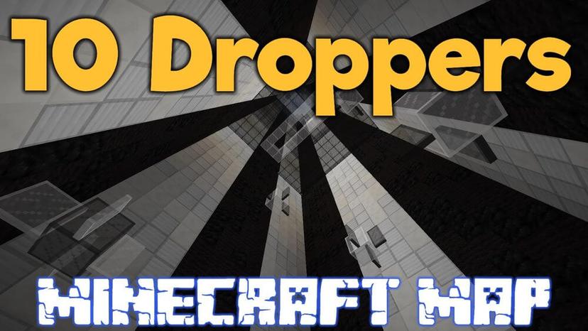 10 Droppers | Map for Minecraft addon