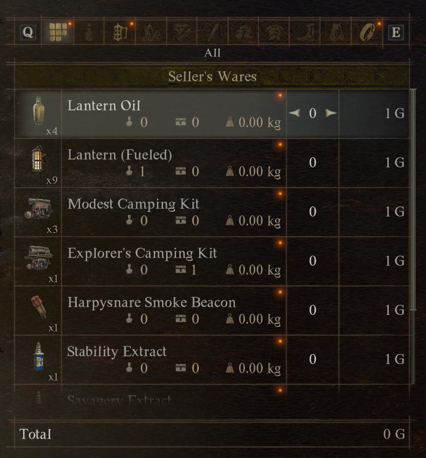 Item Changes - Cost 1 gold - No weight - Sale price x10 addon
