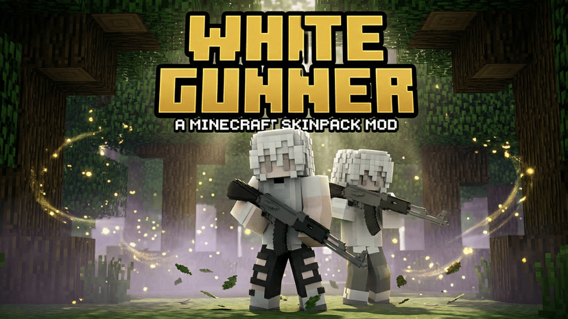 Paquete de aspectos de tirador blanco addon