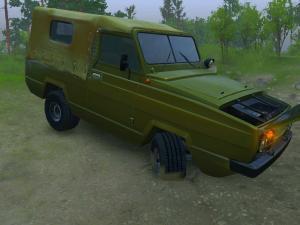 Spintires: Version 1 of the UAZ-3907 "Jaguar" modification for MudRunner (v07.08.19). addon