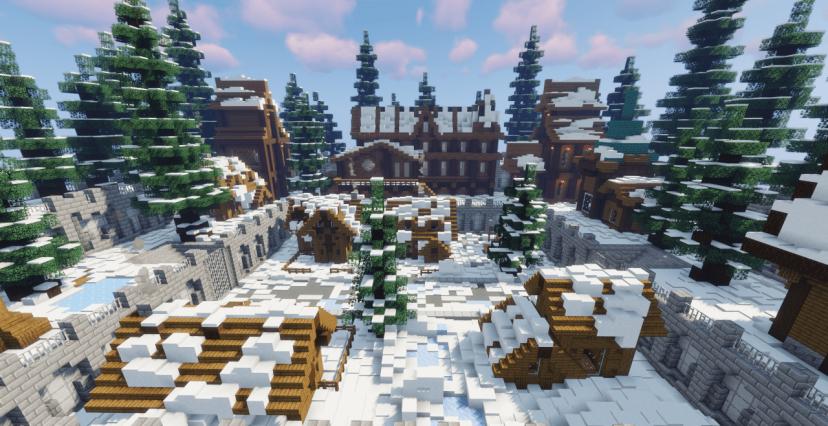 Snow Snipers | Map for Minecraft addon