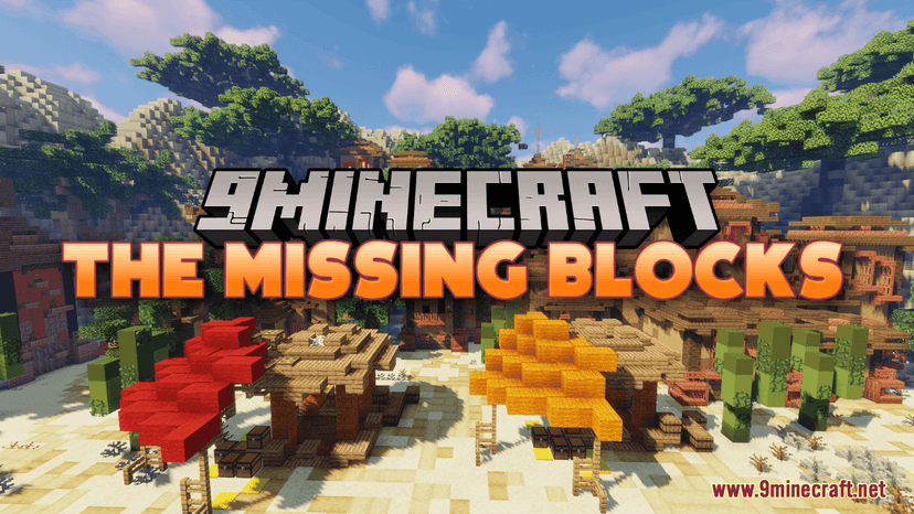 Missing Blocks Map (1.20.4, 1.19.4) - Can you find the missing blocks? addon