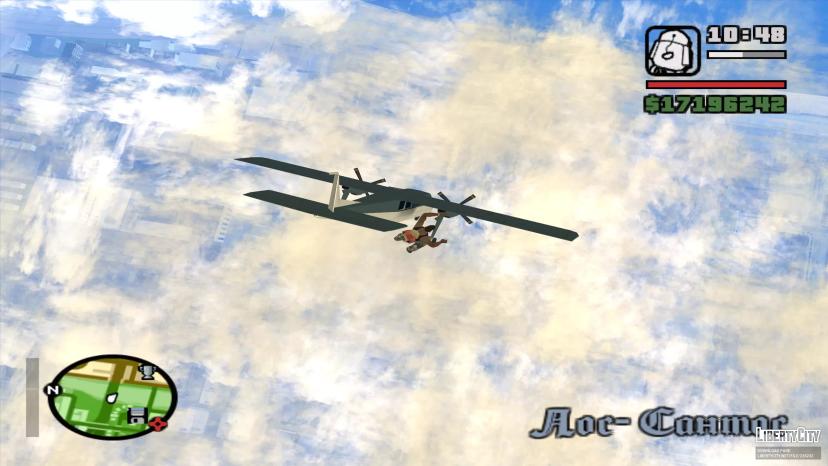 Teletransporte para o avião addon