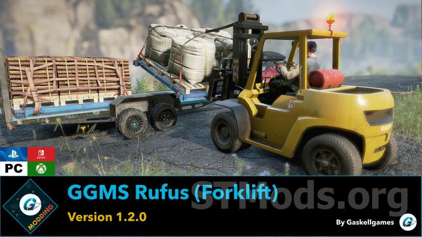 Мод GGMS Rufus (Forklift) addon
