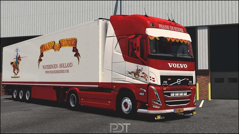 Volvo FH5 Frank de Ridder mod addon