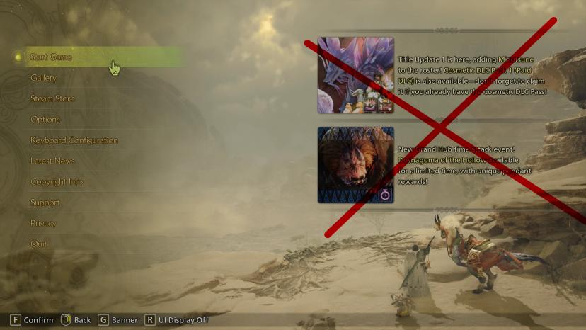 Remove Ads from Main Menu addon