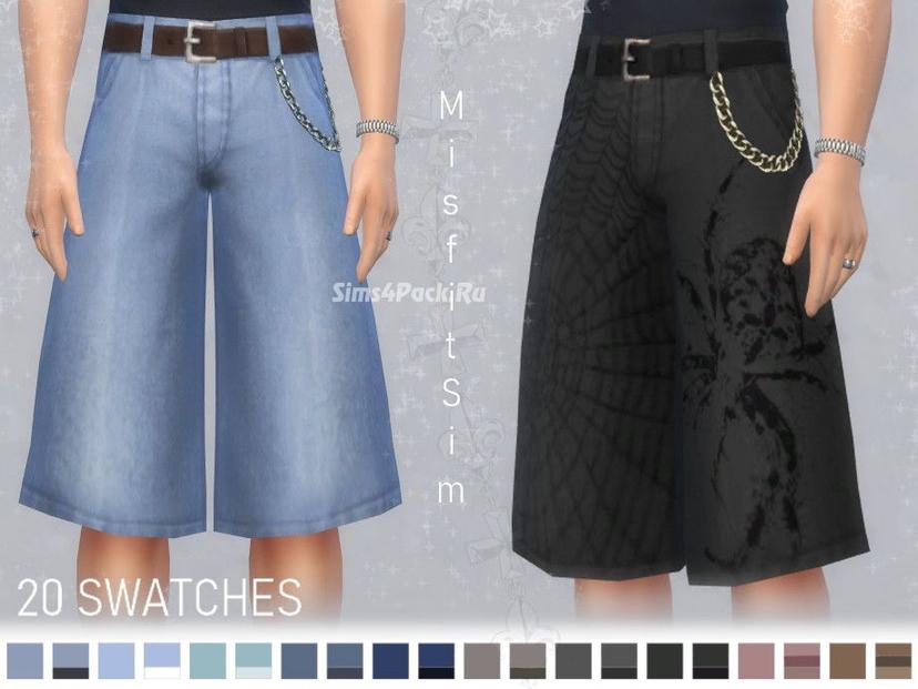 Baggy shorts addon