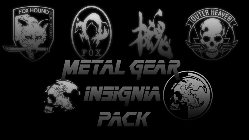 Metal Gear Insignia Set addon