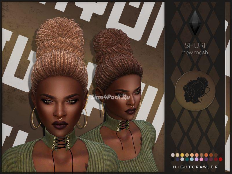 Hairstyle "Shuri" addon
