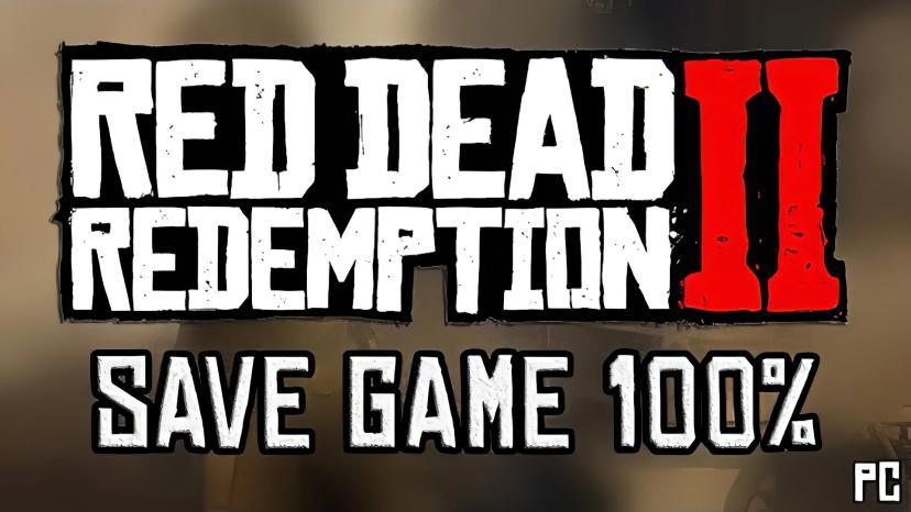 Red Dead Redemption 2 Game Save 100 Completed addon