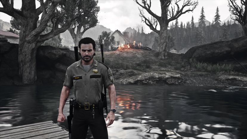 Days Gone HD Reshade I Plus White Dot Crosshair mod addon